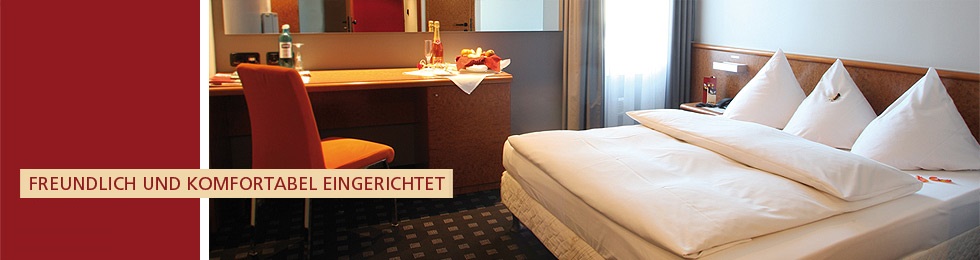 Unsere Zimmer im ARA-Hotel, Zimmerbuchen, Ingolstadt